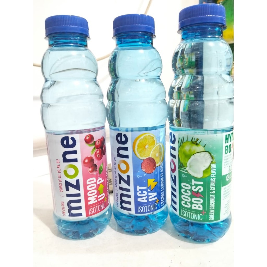 Mizone Active 500 ml (Mizone lyche lemon,Mizone Coco Boost,Mizone Mood up Crancheery)