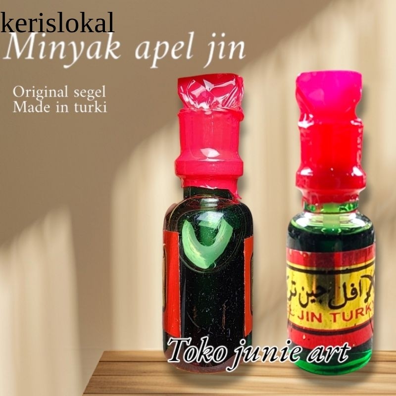 MINYAK APEL-JIN HIJAU ASLI TURKI KEMASAN SEGEL KL17
