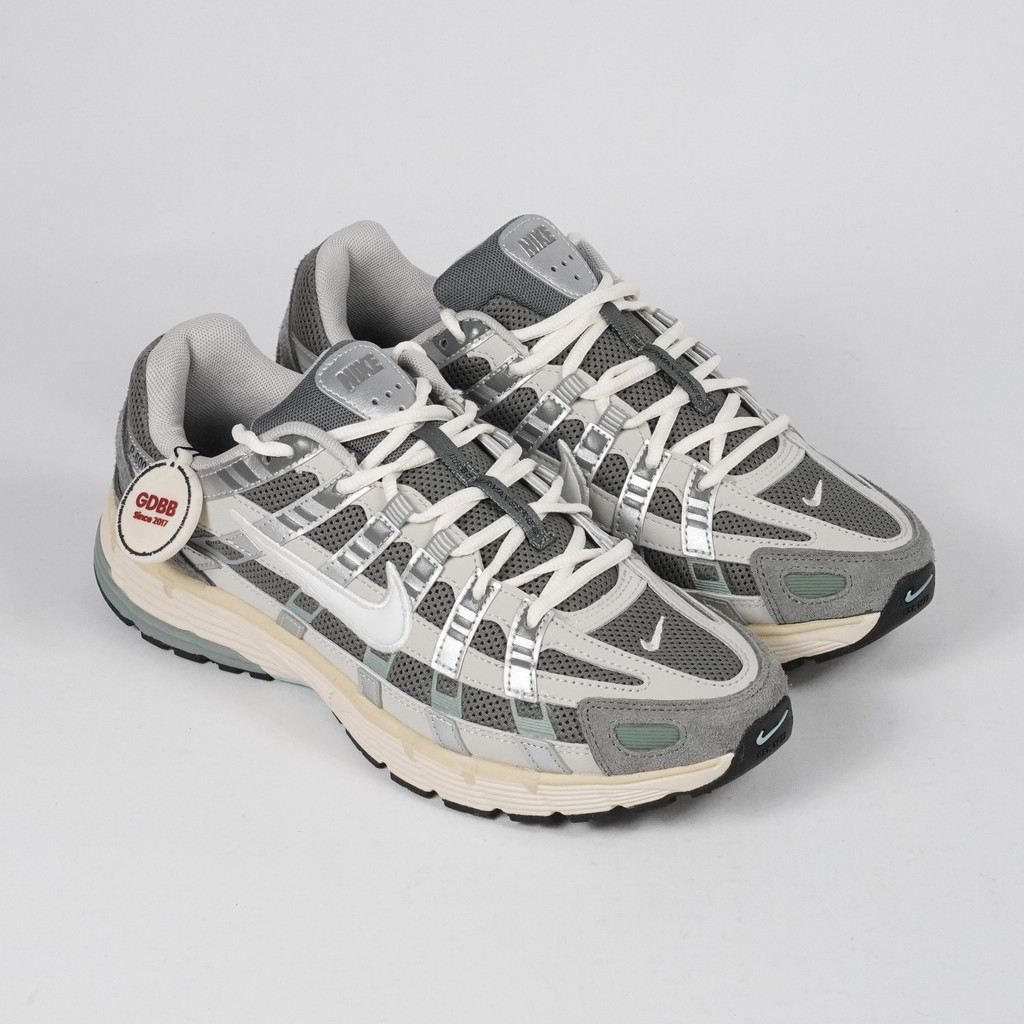 Sepatu Nike P6000 P-6000 Flat Pewter Light Iron Ore Sepatu Casual Gym Olahraga Joging Pria Wanita Sn