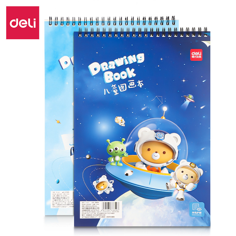 

(Cowok) Deli Buku Gambar Jilid Spiral Kertas Tebal 100 GSM 30 Lembar 73387