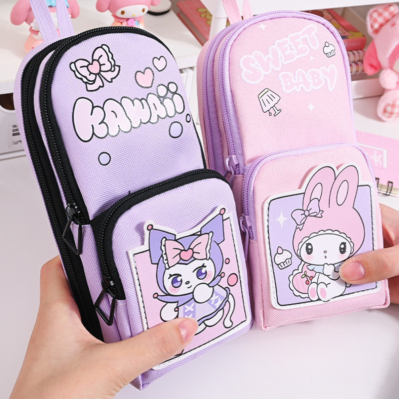 

Tempat Kotak Pensil Korea 6 Lapis Tempat Pensil Besar . perlengkapan sekolah anak