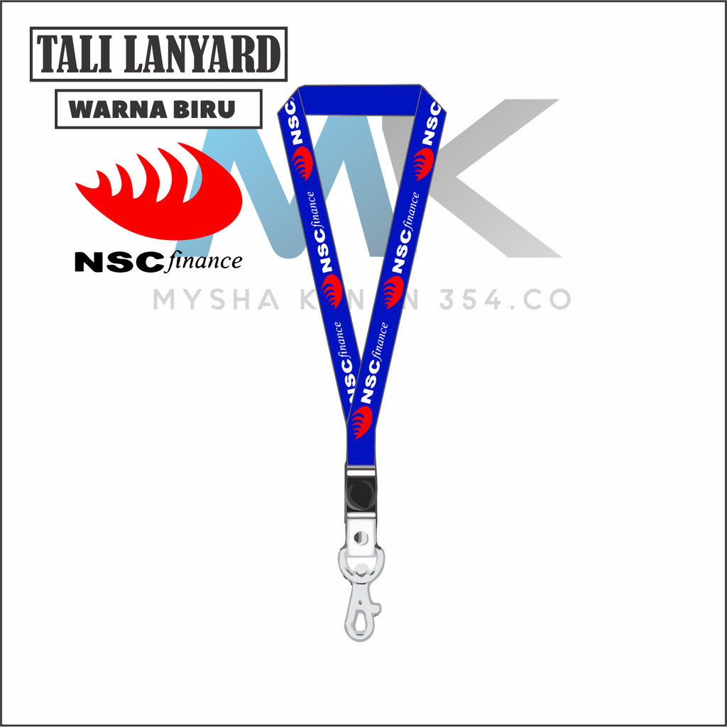 

TALI LANYARD NSC FINANCE - LOGO NSC FINANCE / Nusa Surya Ciptadana - TALI ID CARD GANTUNGAN KUNCI GANTUNGAN FLASHDISK GANTUNGAN NAMETAG TALI LANYARD BEST SELLER COD