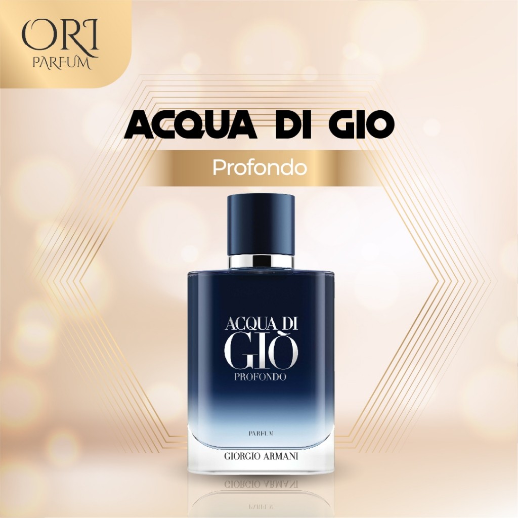Acqua Di Gio Profondo - Parfum Original Terbaru