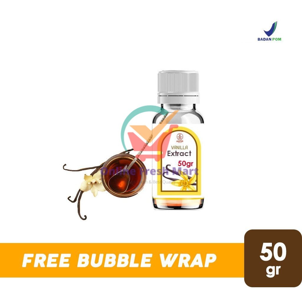 

Vanilla Extract / Essence / Perisa Vanilla Super (Botol 50gr) - Online Fresh Mart Denpasar