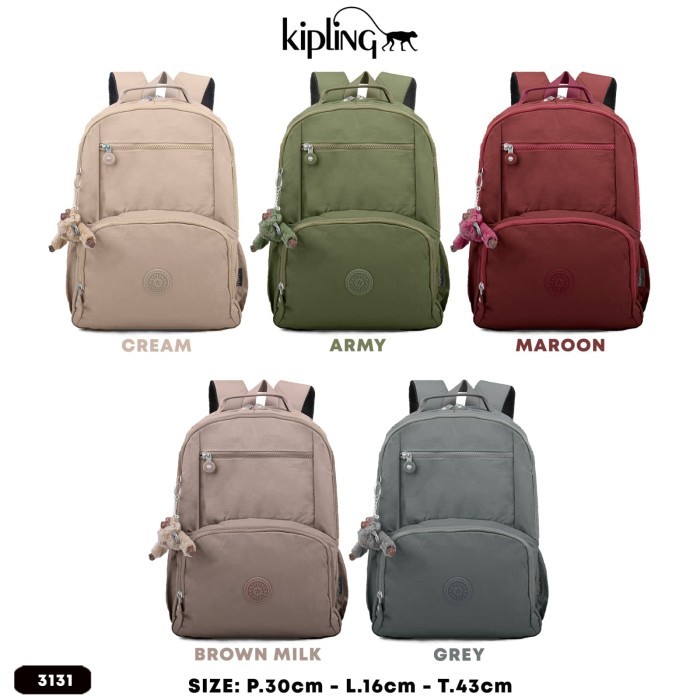 Tas Ransel Kipling Ukuran Besar - Tas Laptop Backpack Sekolah