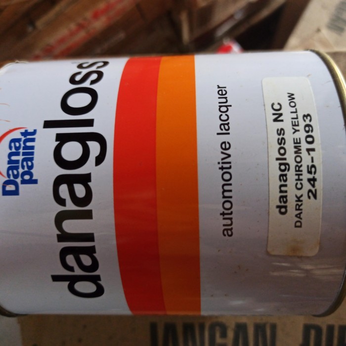 cet / cat danagloss 1093 dark chrome yellow