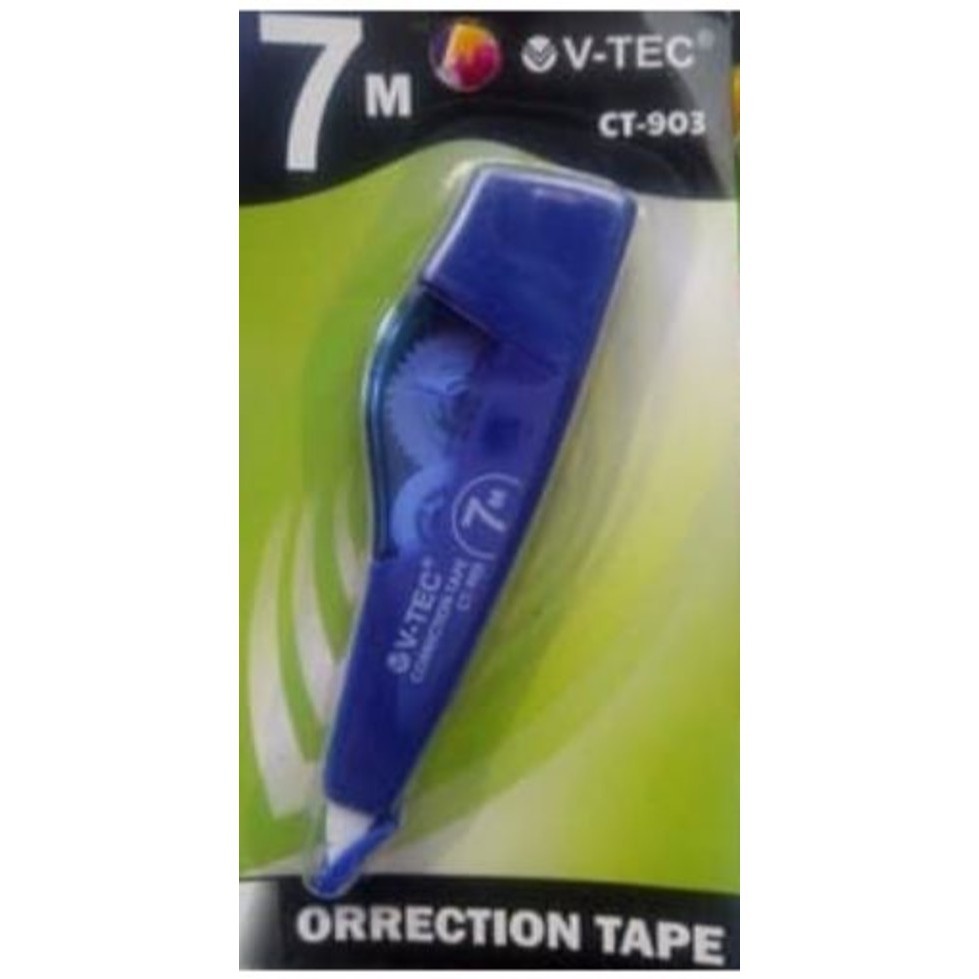 

V-TEC CORRECTION TAPE TYPE CT-903 NO.4 YELLOW