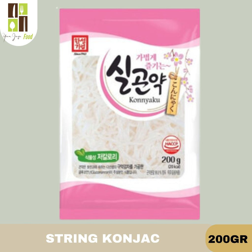 

Hansung String Konjac / Bihun Konjac / Bihun Impor Korea Kemasan 200gr