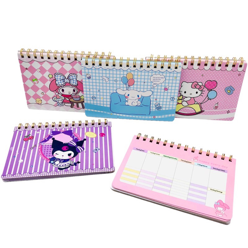 

(A5) SCHEDULE BOOK SH-553 SANRIO (50 LEMBAR) / WEEKLY PLANNER / BUKU JADWAL KUROMI CINNAMOROLL