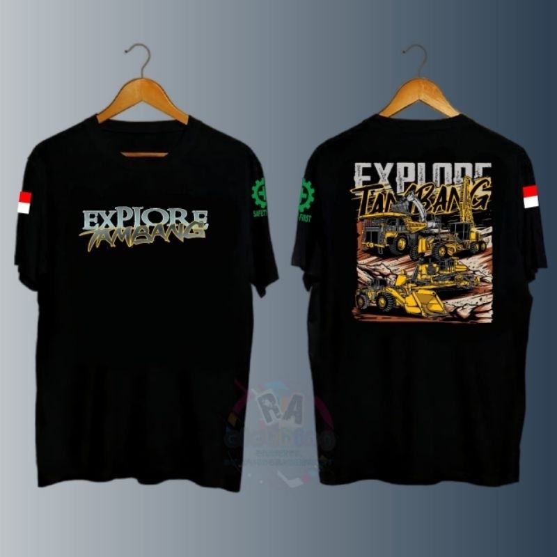 KAOS EXPLORE TAMBANG / Kaos Operator Tambang
