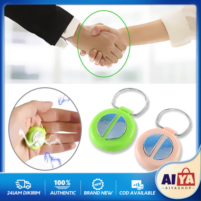 Mainan Prank Setrum Tangan Shake Hand Buzzer electric shock setrum tangan salaman prank