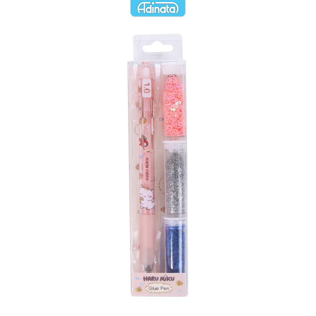 

Haru Miku Glue Pen 2452-2159A Pink / Pen / Alat Tulis - Adinata