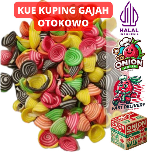 

UWD KUE KUPING GAJAH WARNA WARNI 1Kg Kuping Gajah Cokelat Kue Kuping Gajah Mini Kue Kuping Tikus