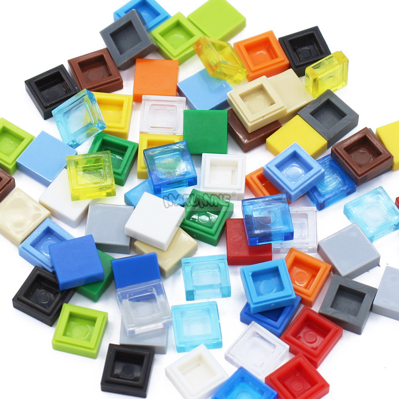 

Marumine 300PCS 1x1 Tile MOC Bricks Base Parts Compatible with 3070 Block Bulk Accessories DIY Construction Architecture Board