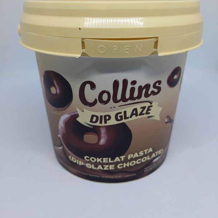 

✨TERLARIS -collins dip glaze coklat