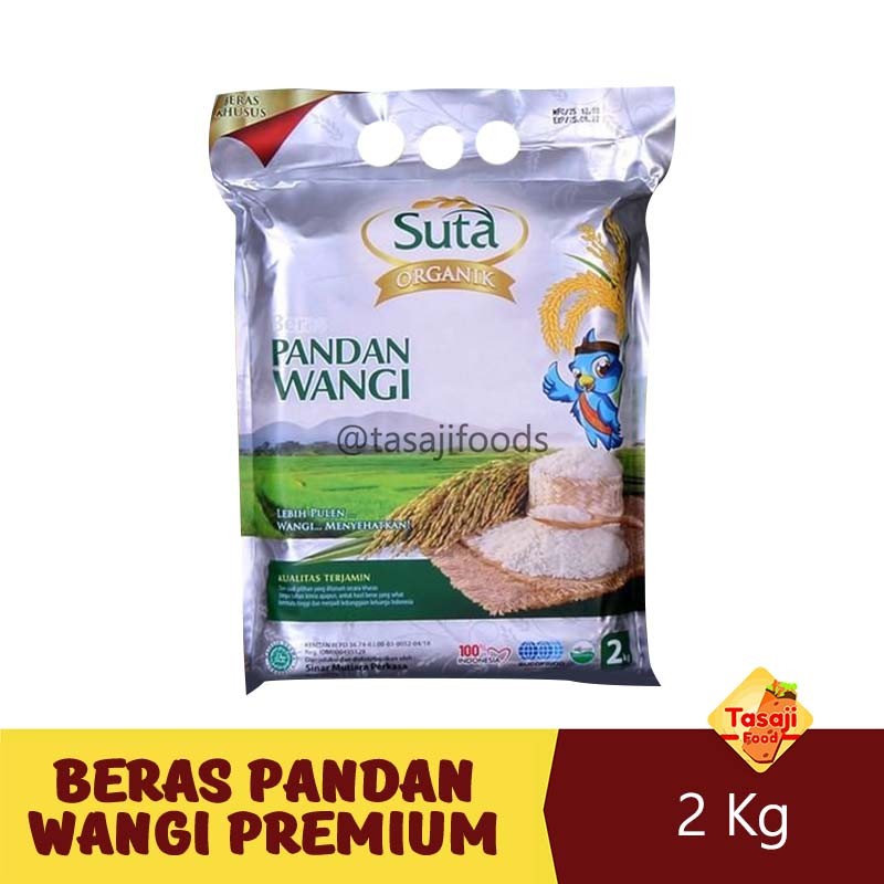 

Suta Beras Pandan Wangi Pulen Premium Organik 2 Kg
