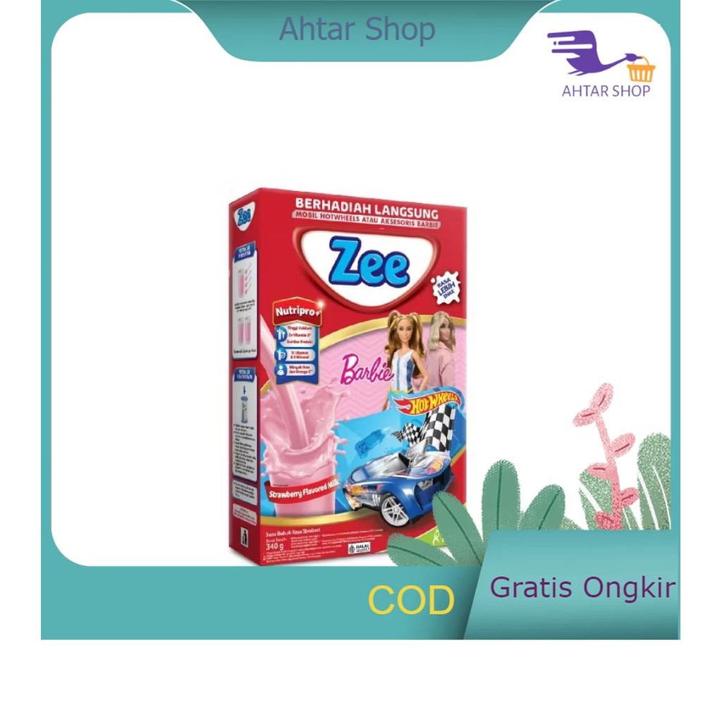 VRR Susu Zee Reguler Dan Platinum 350gram Rasa Coklat Vanila Strawberry Agar Anak Tumbuh Tinggi