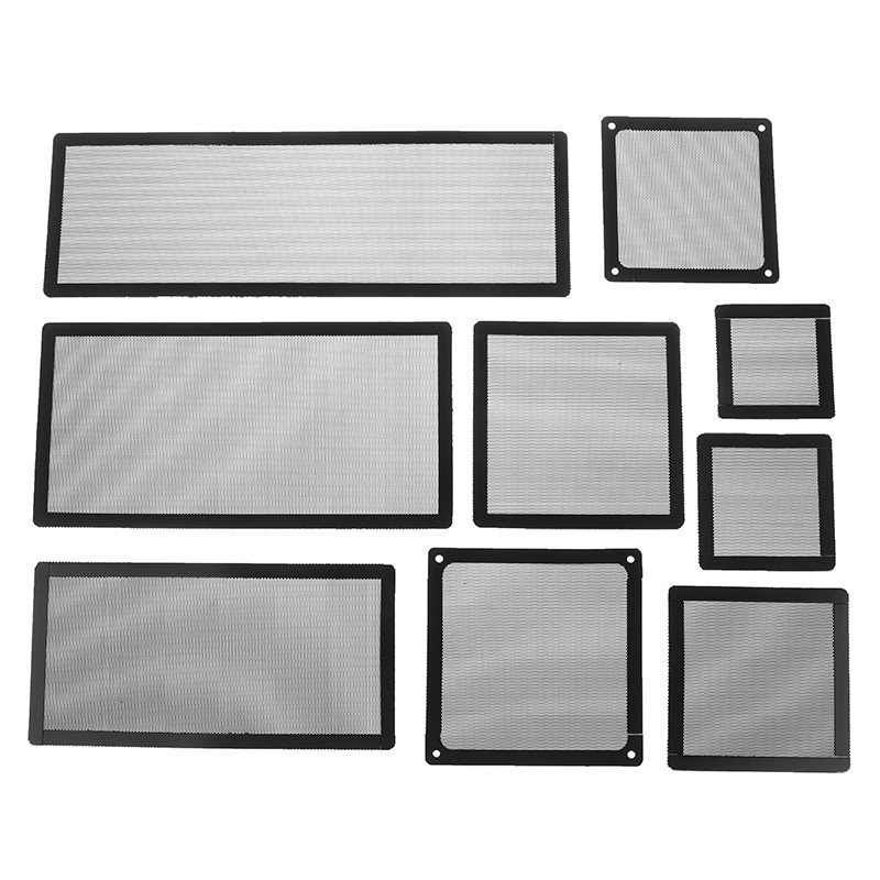 Dust Filter For Computer Cooler Fan Anti Dust Net Cover Dust Filter Mesh Net Magnetic Frame PC Chass