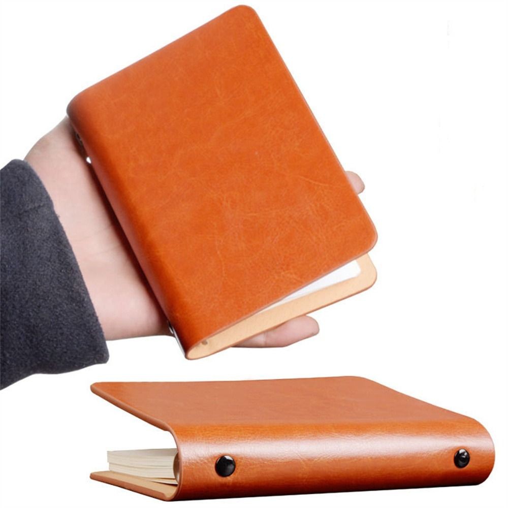 

Student PU Leather Mini Notebook Business Diary Planner Pocket Notepad Agenda Organizer Writing Paper A7 Notebook Stationery