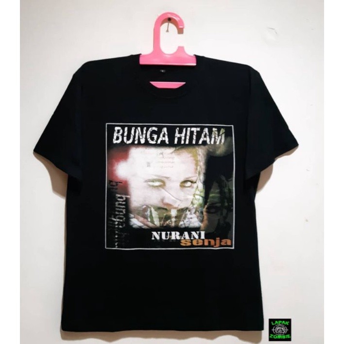 KAOS BAND SI BUNGA HITAM