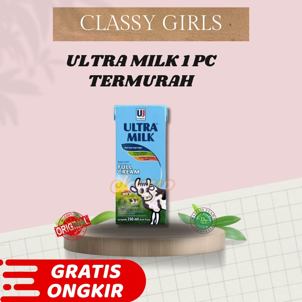 

SUSU ULTRA MILK UHT 250ML