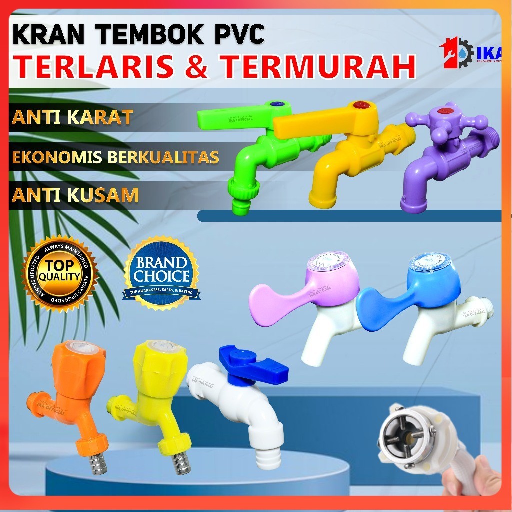 Kran keran angsa cabang semprotan air pvc taman tembok dispenser sealtape