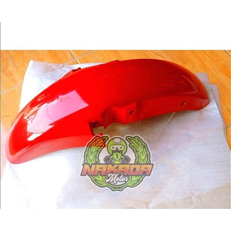 SPAKBOR DEPAN/SELEBOR DEPAN HONDA TIGER LAMA 2000 TIGER LAWAS MERAH FERRARI