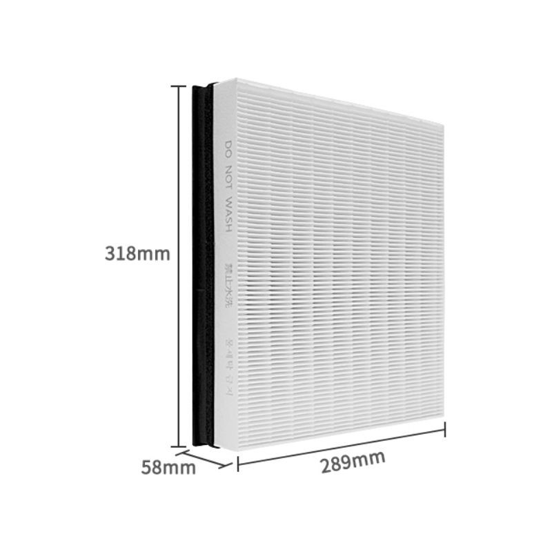H12 Hepa and Activated Carbon Composite Filter Air Purifier Filter For Samsung KJ720F-K7586WW CFX-C1