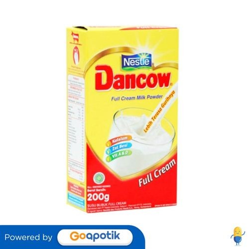 

Dancow Full Cream 200 Gram Box