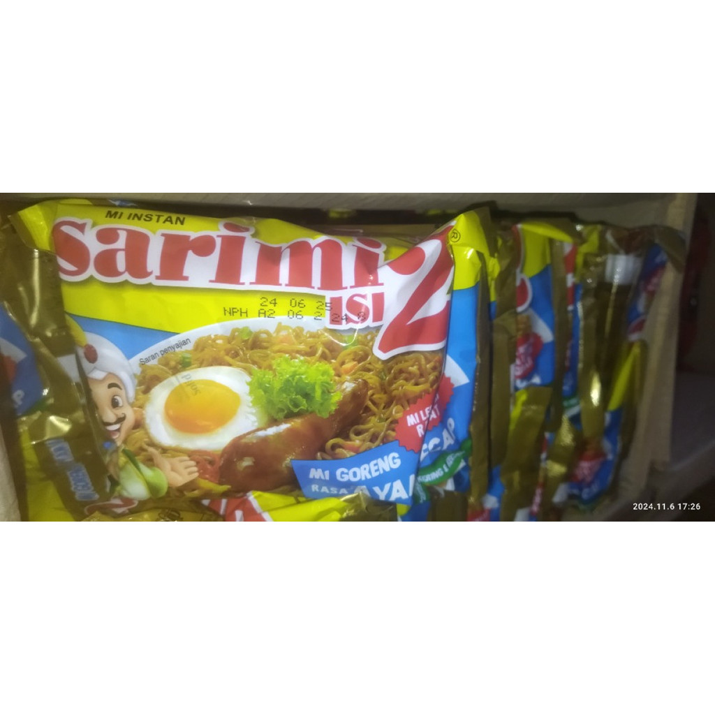 

Sarimi isi 2 mie instan semua rasa 1 pieces
