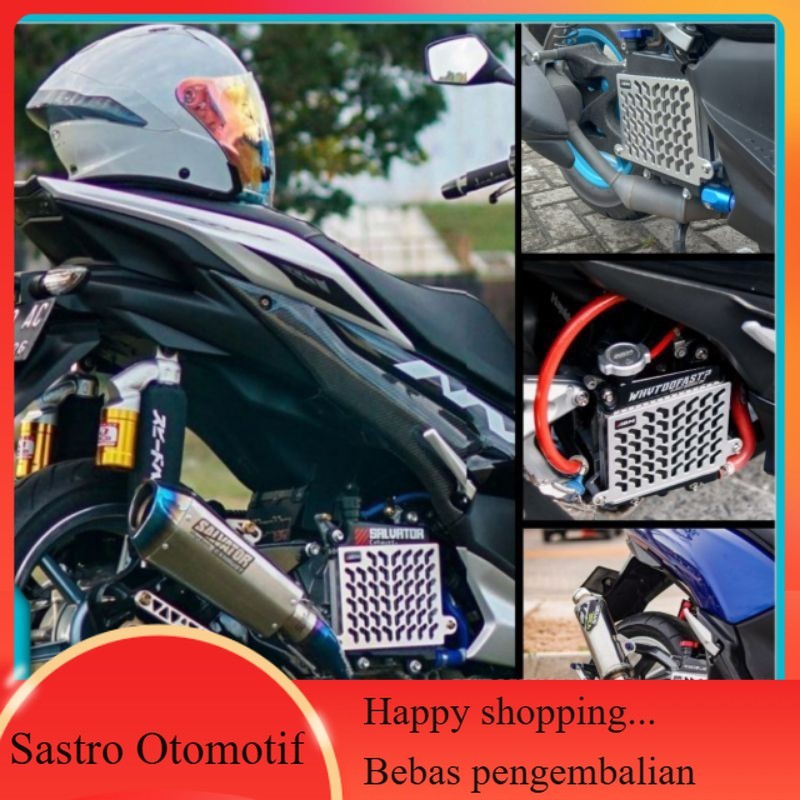 COVER RADIATOR ARM  motor NMAX 2016 NMAX 2021 AEROX CONNECTED AEROX LAMA LEXI