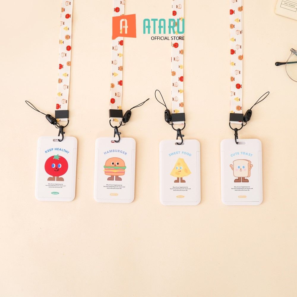 

Ataru Fashion Holder Id Card Print 23 Tempat Kartu Lanyard Name Tag Holder Id Card Holder Lucu