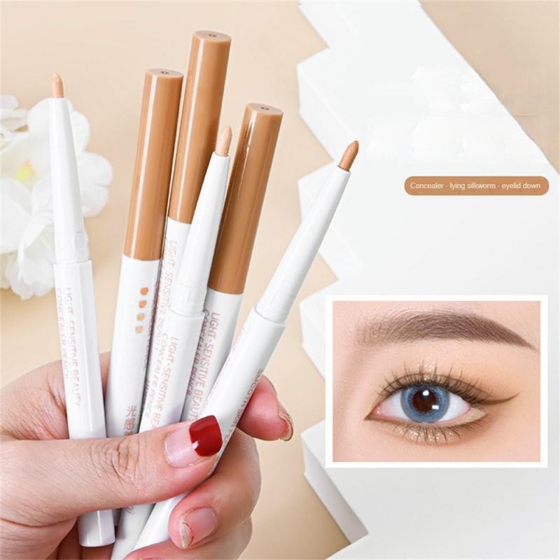 Silkworm Lying Pen Concealer Pen Black Circles Pockmark Eyebrows Beauty Light Concealer Pencil Makeu