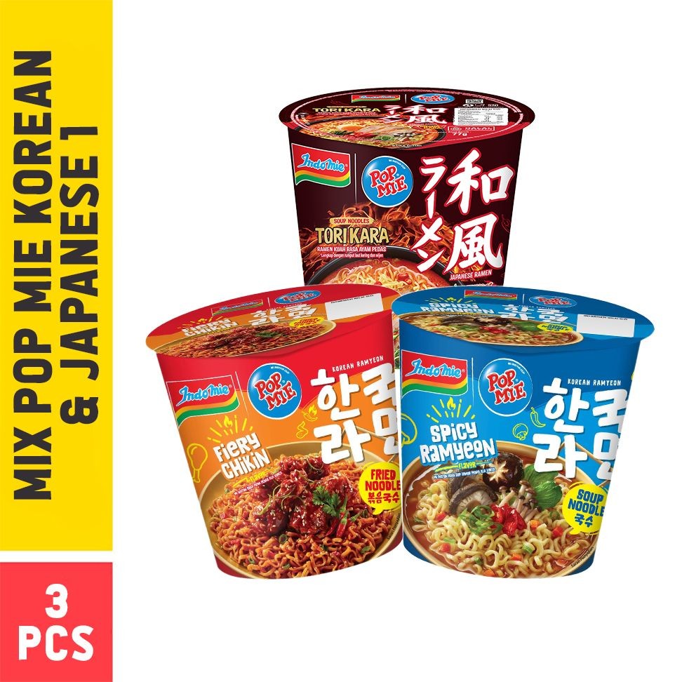 

3 Pcs - Mix Pop Mie Korean & Japanese (1)