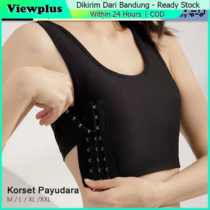 Breast Binder Half Chest Binder Perata Dada Import Cosplay Miniset Sport Bra Perata Dada Korset Dada