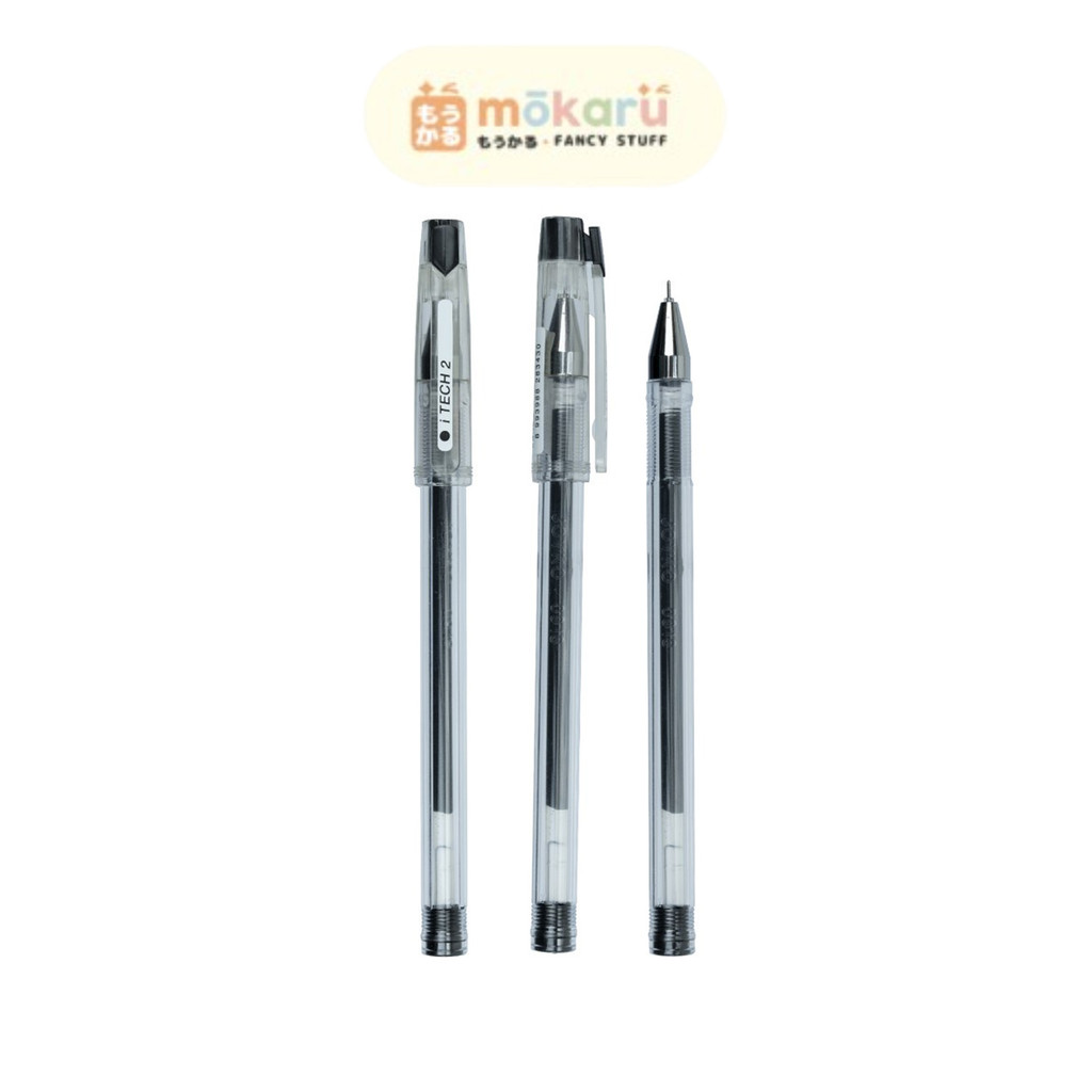 

Joyko Gel Pen GP-266 I Tech 2 0.28mm (Black) / Pulpen Gel Warna Hitam Murah Berkualitas