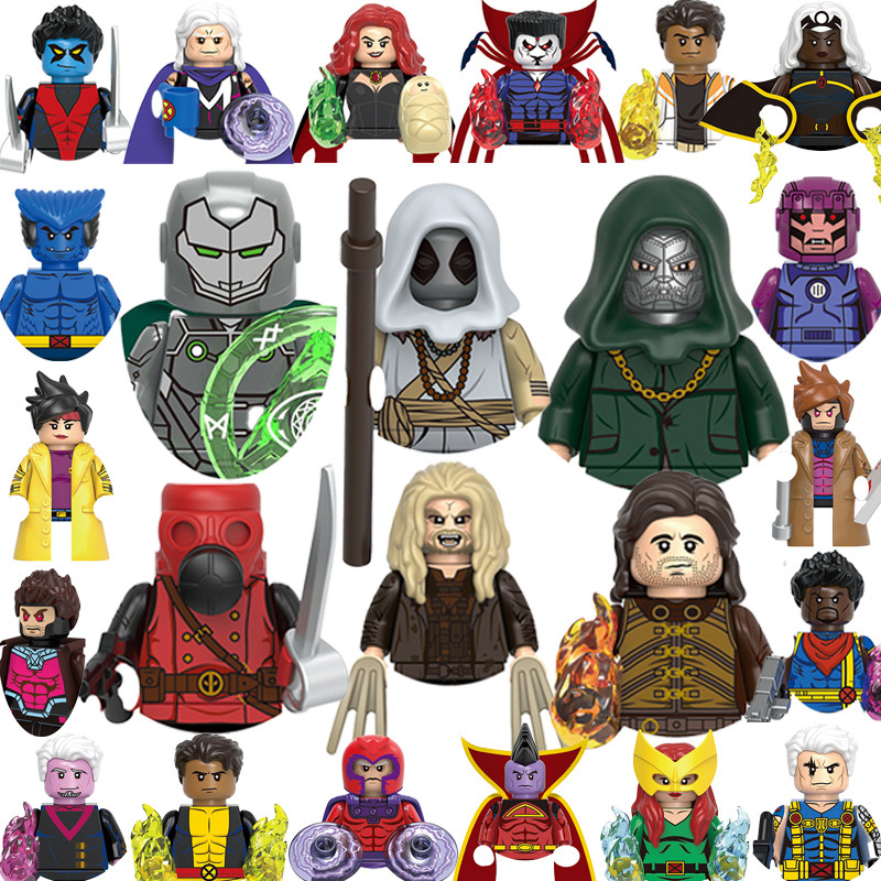 

Doctor Doom GH604-0609 Bricks Beast For Toys Gifts Magneto New Mini Action Figures Children Building Blocks For Party Gifts