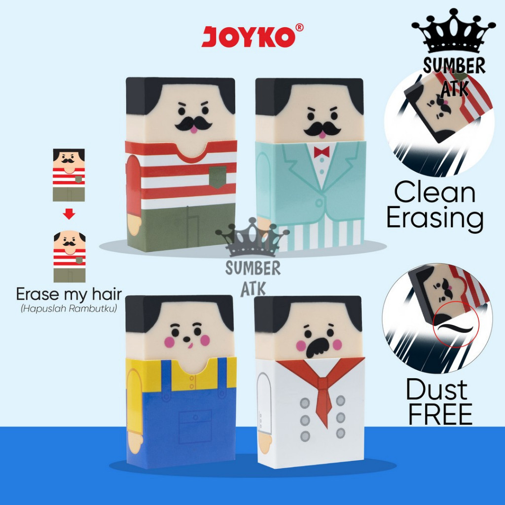 

Penghapus Eraser Joyko ER-125 Man In Costume