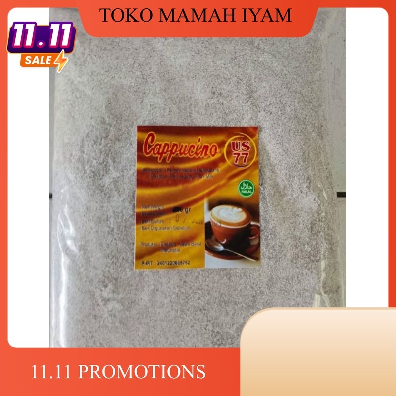 

BUBUK MINUMAN CAPUCINO 1KG BUBUK PUTIH HALUS