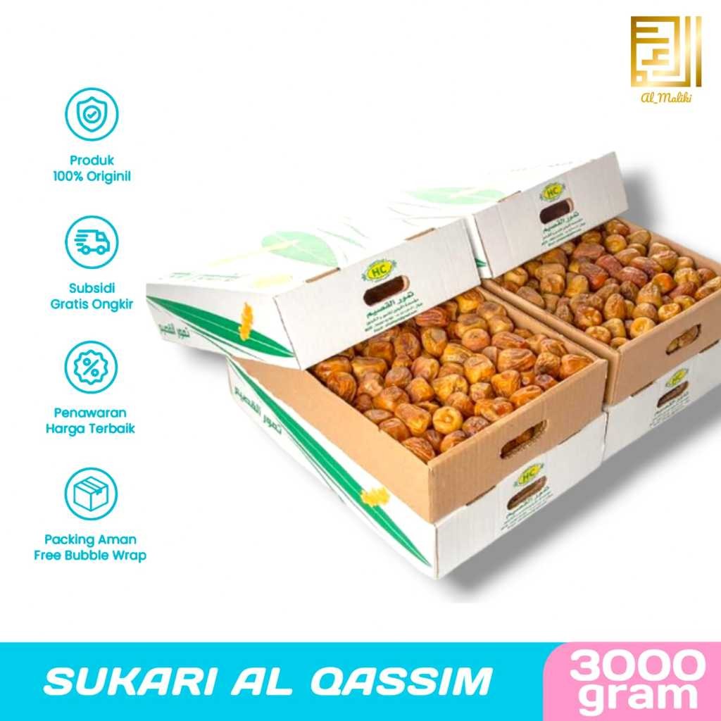 

Kurma Sukari 3kg I Sukarri Al Qassim Original