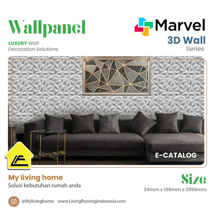 Wallpanel Dinding 3D MARVEL | Wallpanel Khusus Dinding