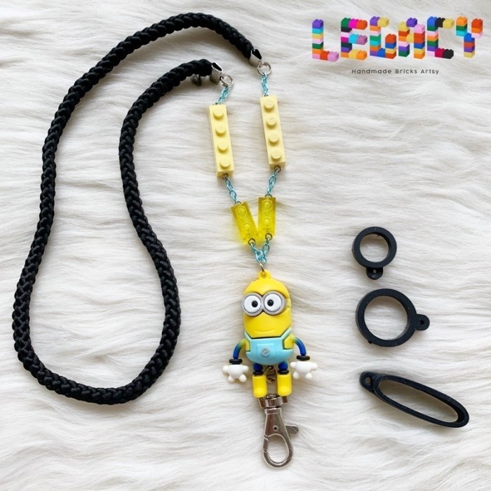 

Lanyard Lego Original Minion kecil / minion besar - minion besar