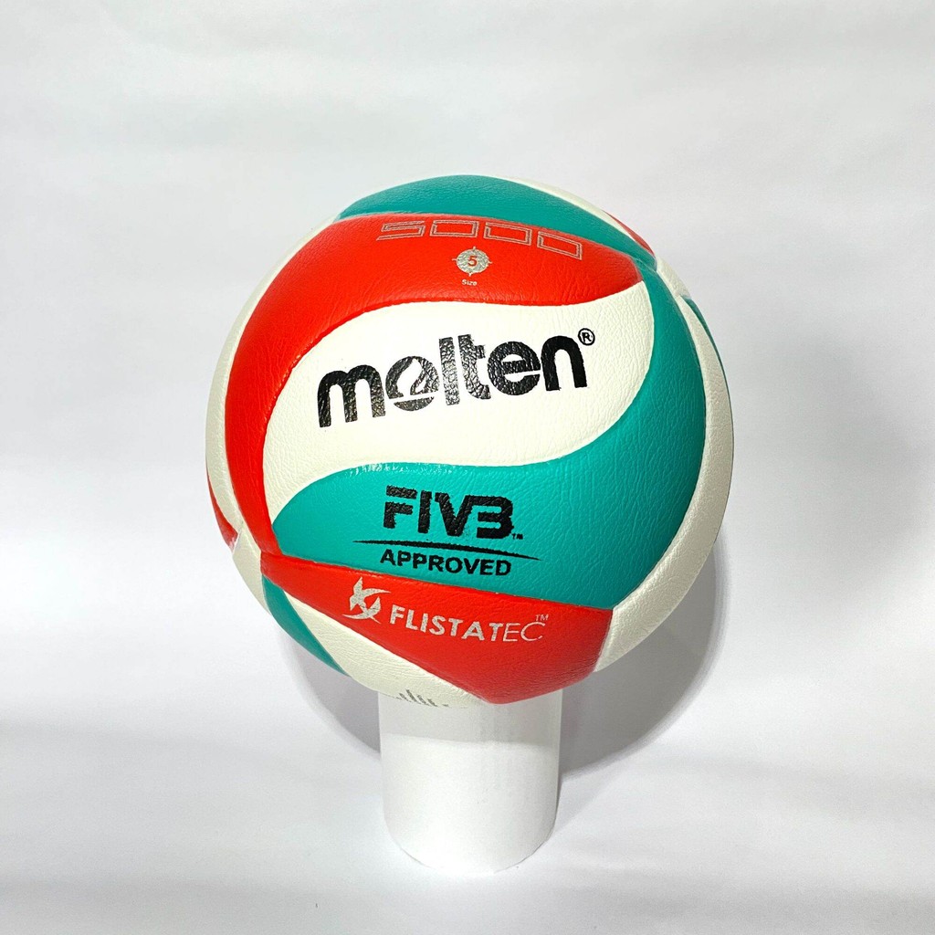 Bola Voli Molten Pres Embos Kulit Jeruk Kuat Berkualitas Empuk