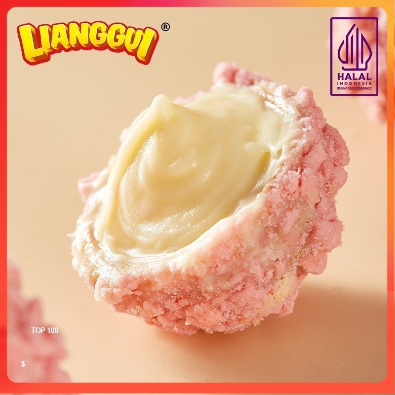 

[Setelah penjualan premium] HALALLIANGGUI Crisp CHOCO COCONUT/ STRAWBERRY/ CHOCO & MILK BURSTLURRY CRISPY & SWEET Wafer Bulat Salut Chocolate