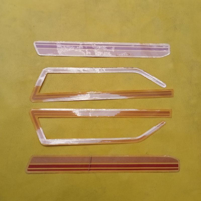 striping stiker Honda gl100 gl 100 original NOS