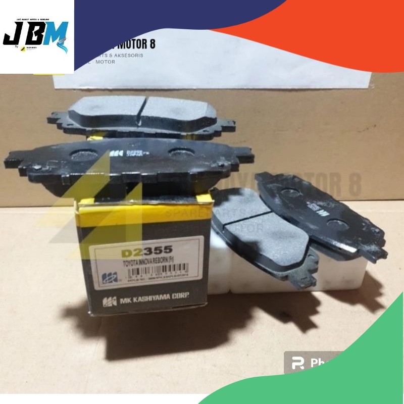 D2355/KAMPAS REM DEPAN INNOVA REBORN MERK MK KASHIYAMA