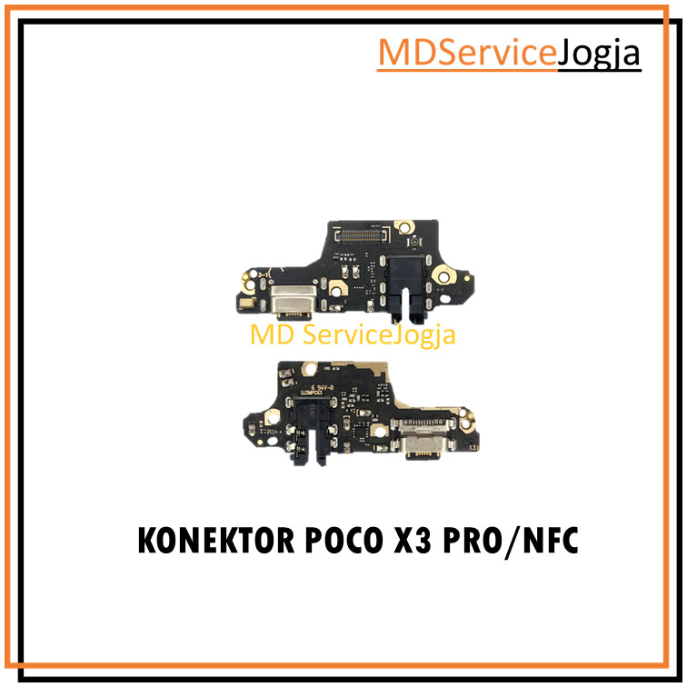 KONEKTOR CHARGER MIC SUBBOARD POCOPHONE POCO X3 NFC / X3 PRO ORIGINAL