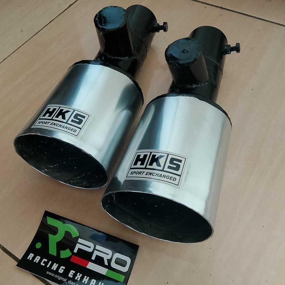 Knalpot mobil hks suoss sos ngorok pnp mobil bensin dan L300