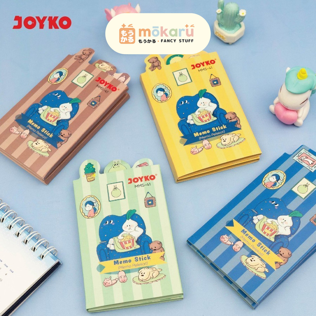 

Joyko Memo Stick MMS-41 Watching TV Edition Memo Tempel Sticky Notes Booklet Tempel 8 Pads