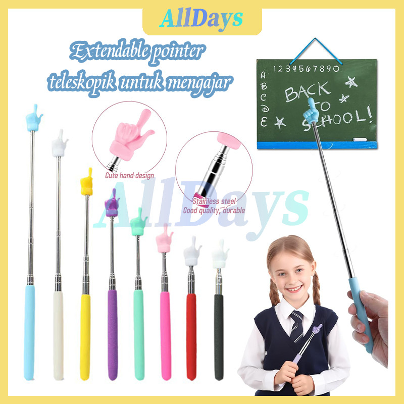 

Tongkat penunjuk papan tulis praktis 68cm / Tongkat penunjuk whiteboard untuk guru mengajar 68cm